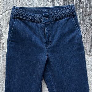 Charter Club Dark Blue Straight Leg Jeans